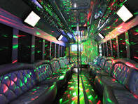 Austin party bus package—55 passengers for 5 hours, includes 2 entertainers