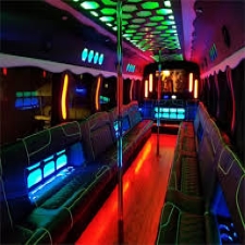 Austin party bus package—20 passengers for 5 hours, includes 2 entertainers