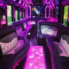 Austin party bus package—35 passengers for 5 hours, includes 2 entertainers